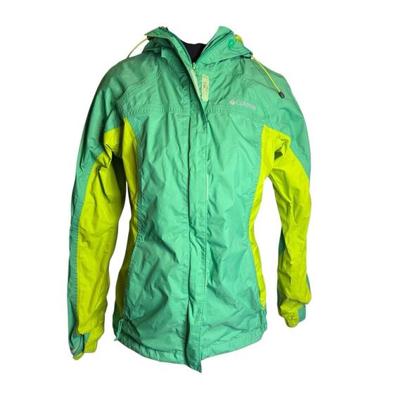 Columbia Jackets & Blazers - Columbia Women’s Lightweight Windbreaker Jacket/Green/Blue Size Small